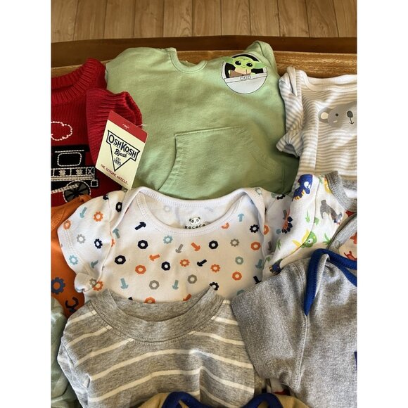 Large Lot Infant (6 - 12 Months) Clothes Assorted Lot - Picture 3 of 16